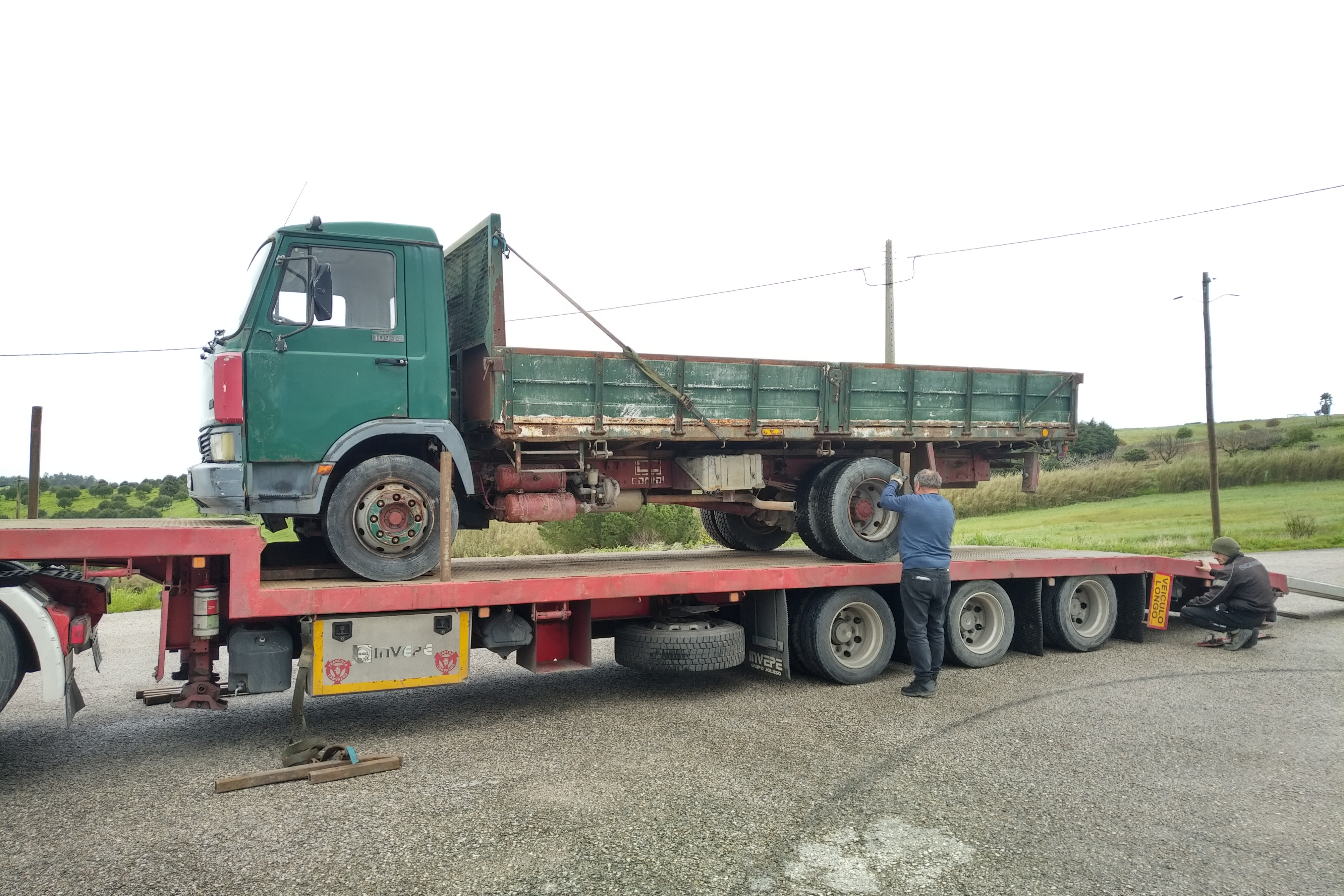 Transport & Delivery of 1989 Iveco Zeta 109-14 to Port. Shipping to Conakry - Guinea.