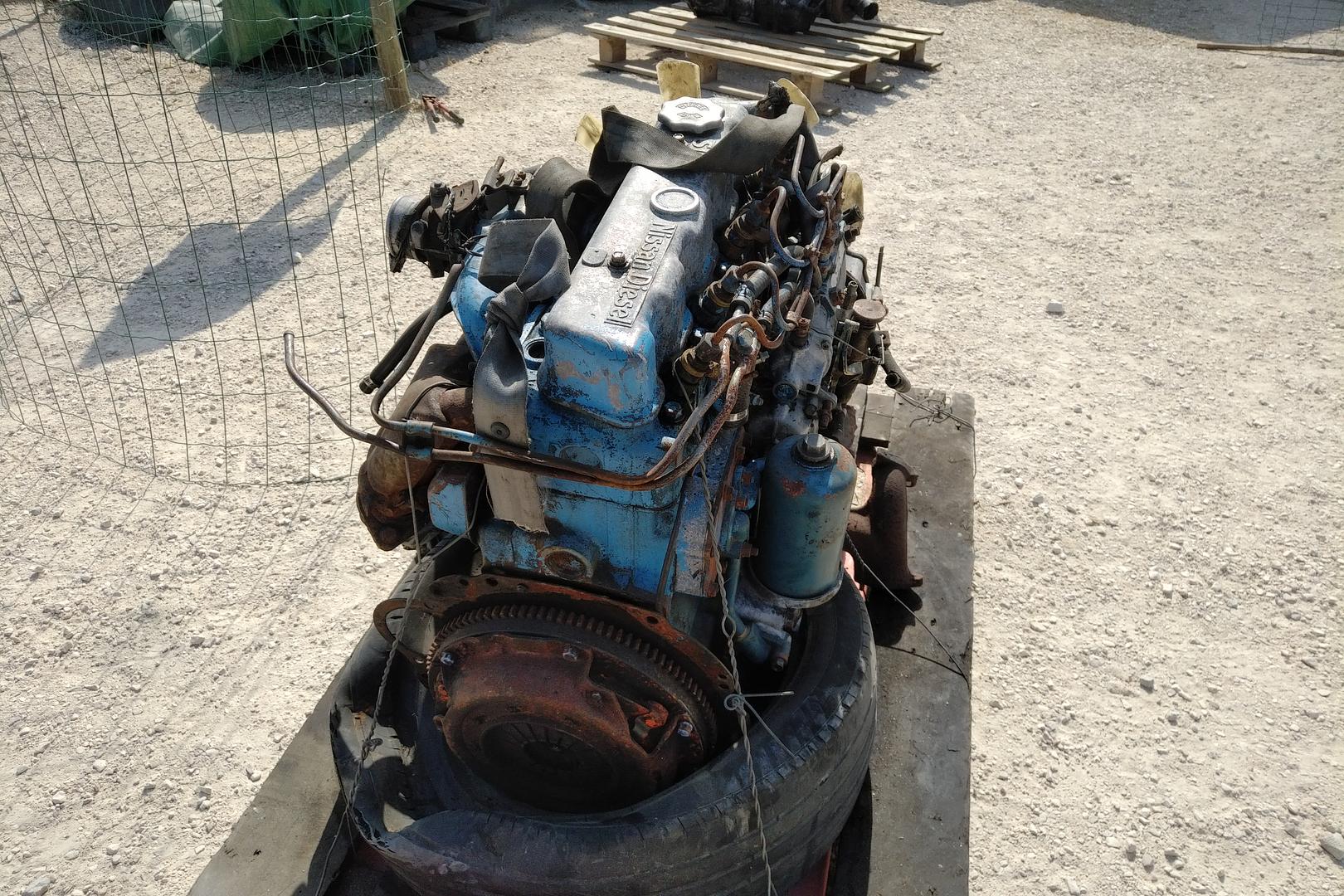 Nissan SD22 2.2 Diesel Engine Shipping from Portugal to Estonia