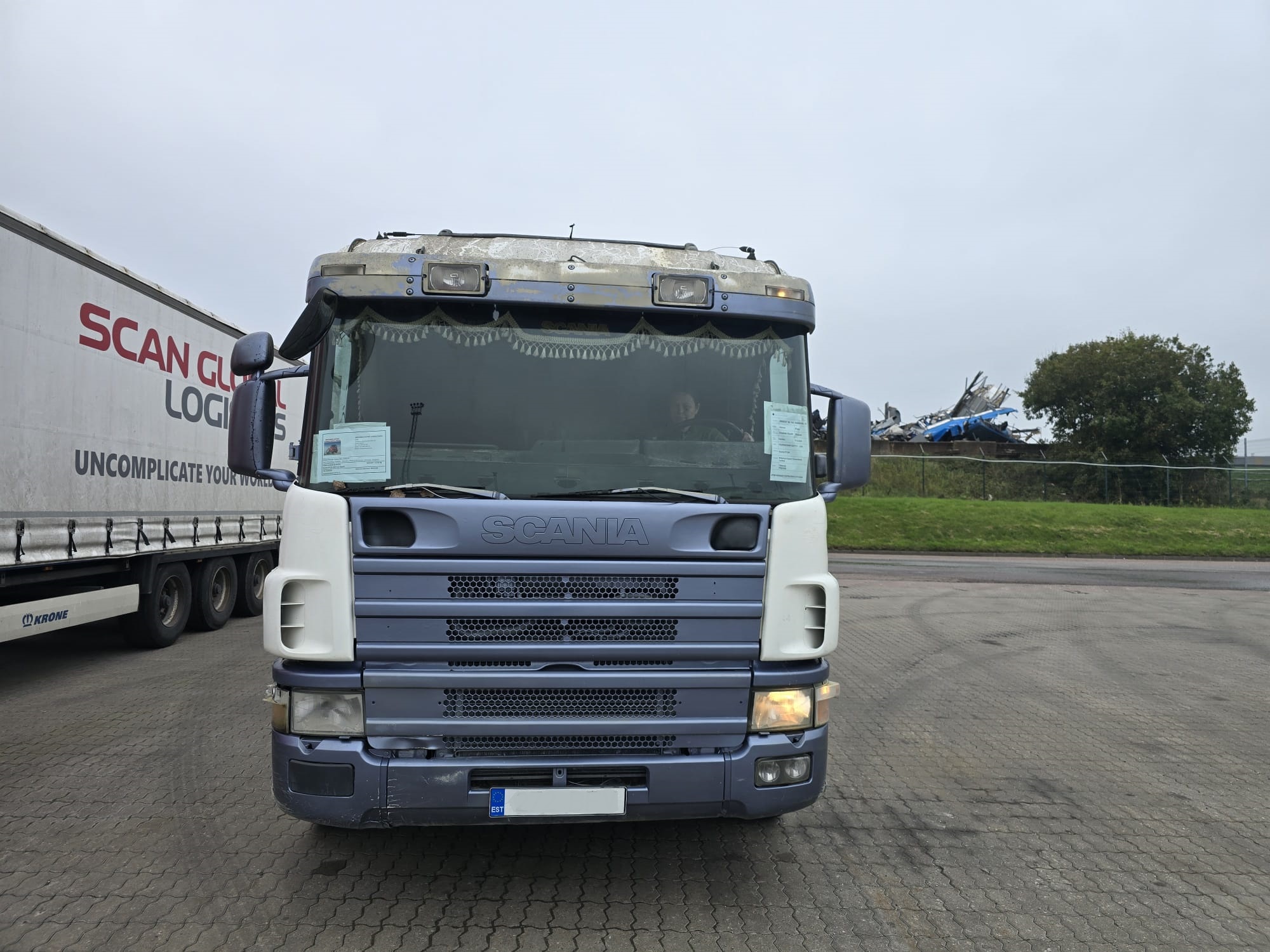 1998 Scania P124 400 6x2 Tipper Shipping from Estonia to Lagos, Nigeria