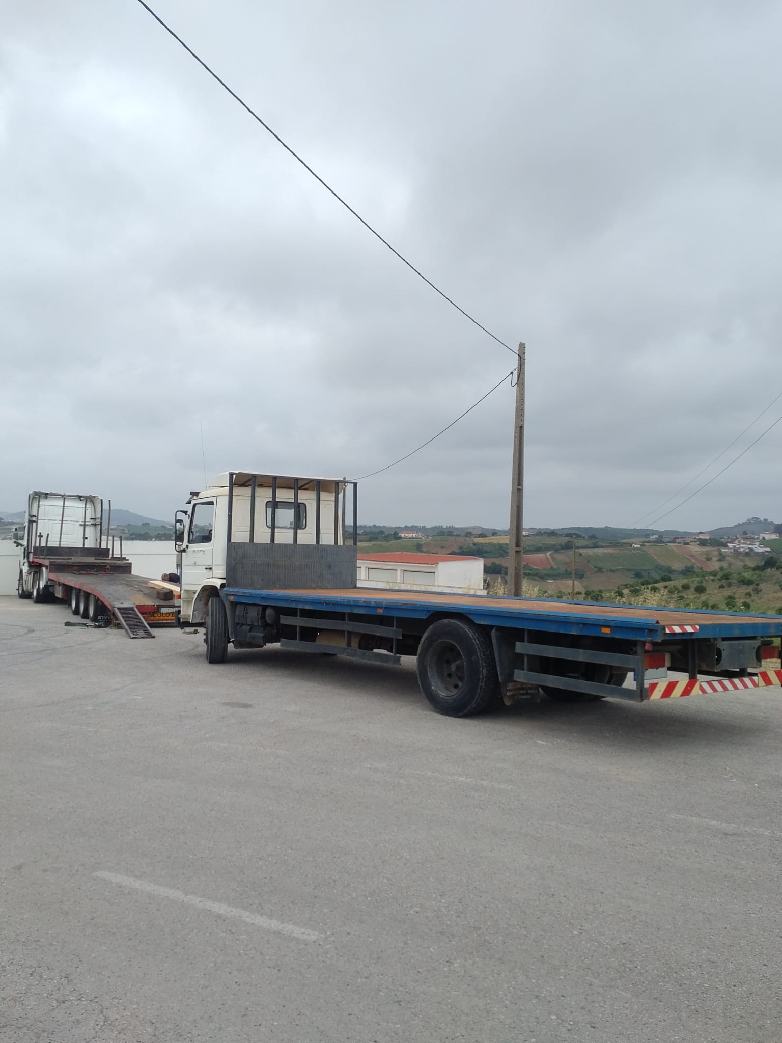 Transport & Delivery of Scania 93M 250 truck to port. Shipping to Lagos - Nigeria.