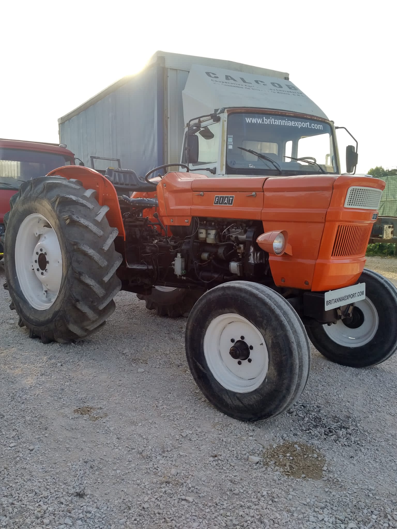 1980 FIAT 640 farm tractor with power steering recently sold to Lagos - Nigeria.