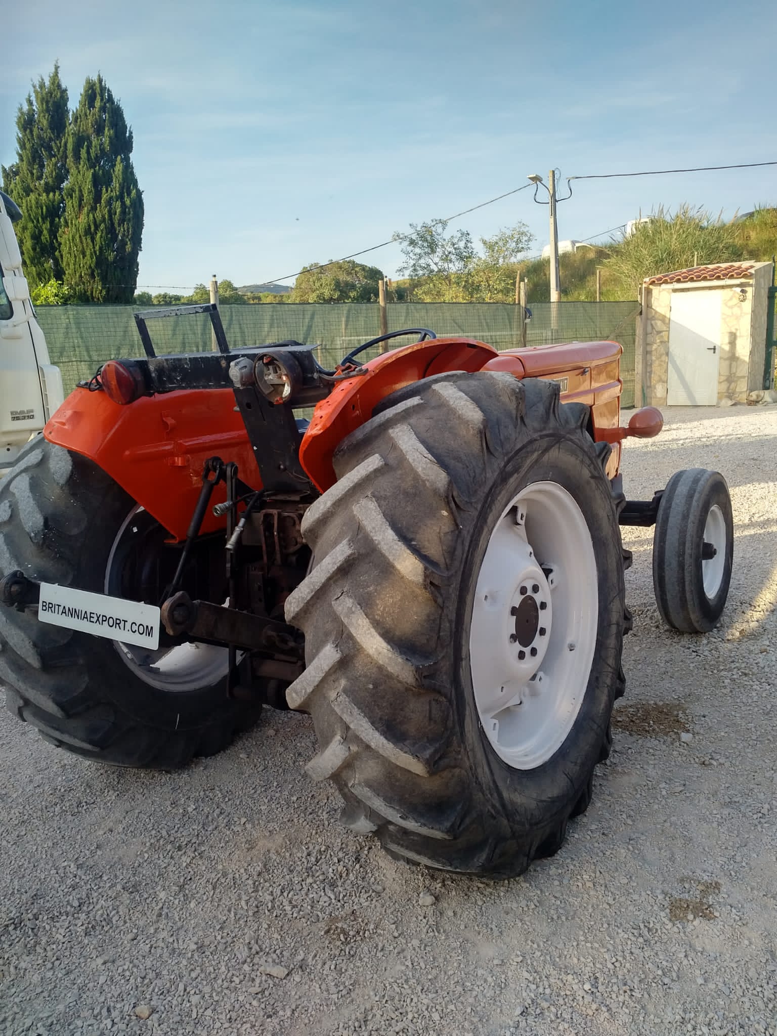 1980 FIAT 640 farm tractor with power steering recently sold to Lagos - Nigeria.