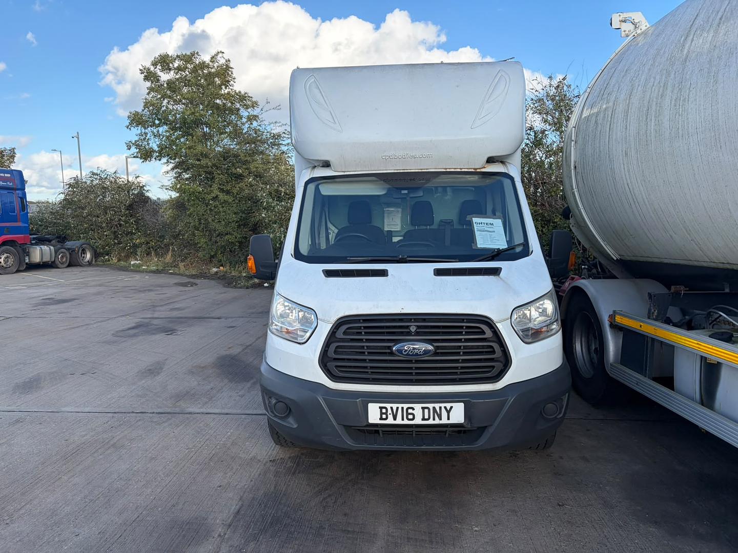 2016 Ford Transit Luton Box Van Shipping from Tilbury UK to Tema Ghana