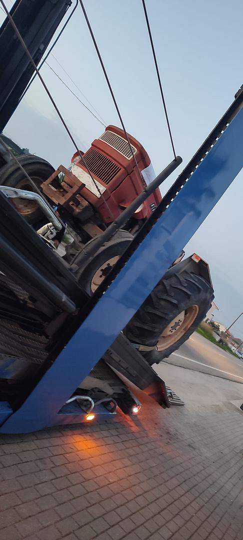 Transport & Delivery of FIAT 640 farm tractor to Port. Shipping to Lagos - Nigeria.