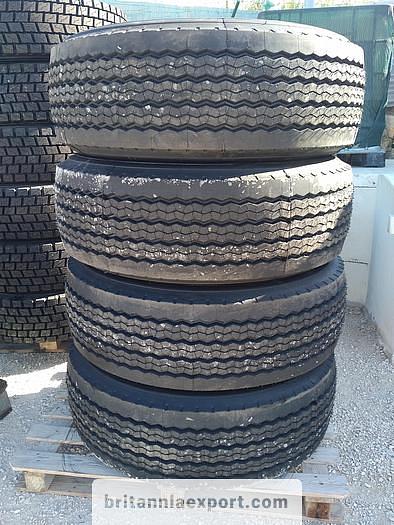 Heavy-Duty Factory Retread 385/65R22.5 Truck Tyres – Export Ready from Portugal