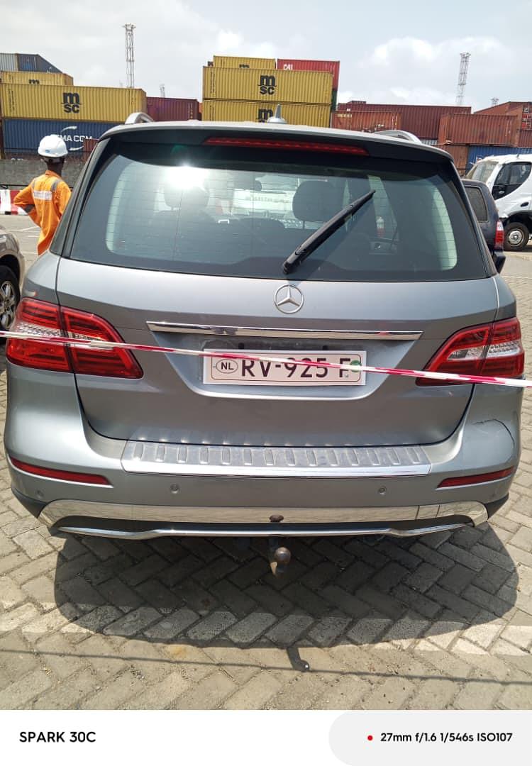 2012 Mercedes-Benz ML250 4MATIC Successfully Shipped to Freetown - Sierra Leone.
