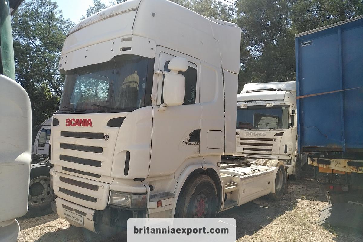 2006 Scania R580 V8 Manual Gearbox Tractor Unit for Sale – Left Hand Drive Export Truck