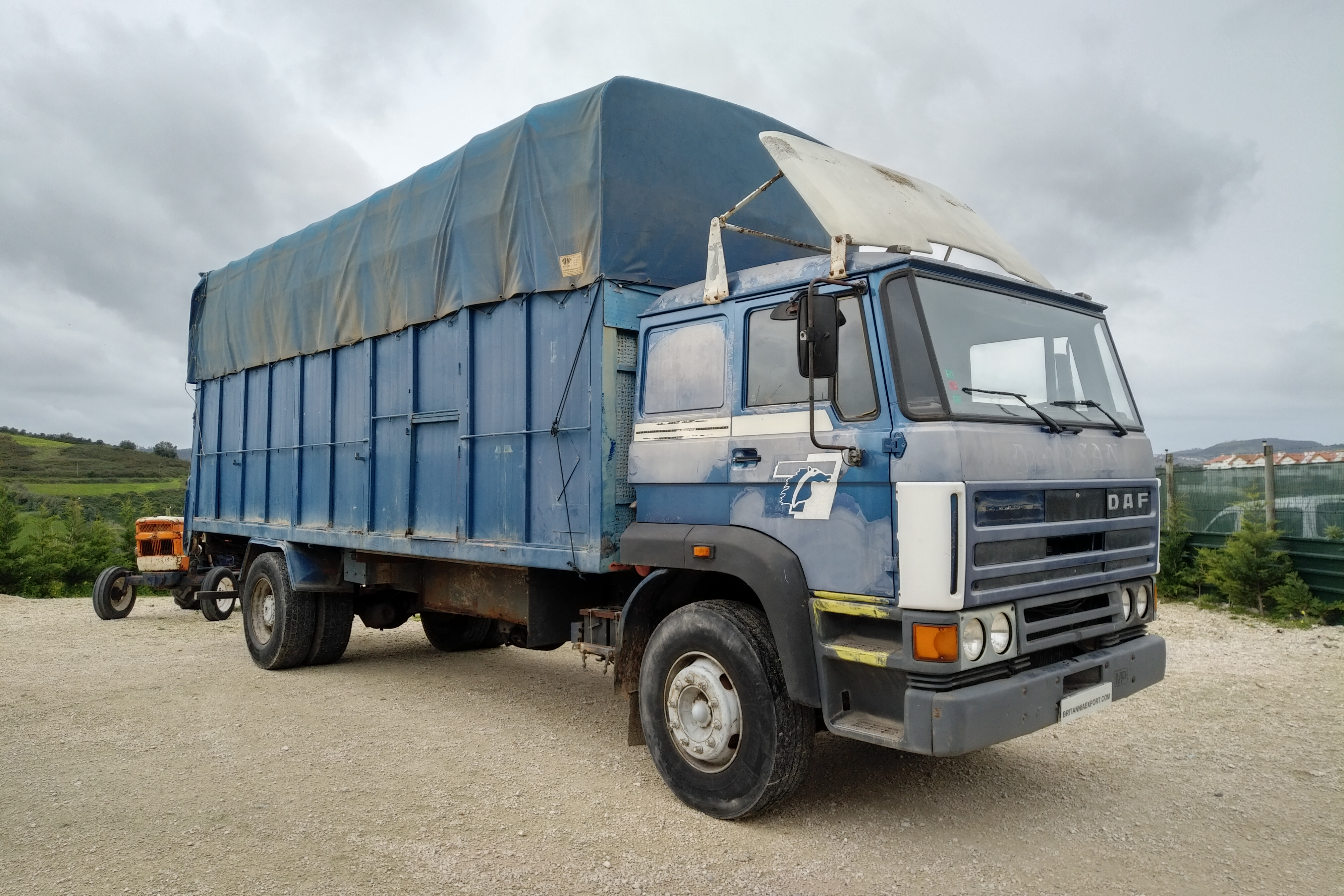 1987 DAF 2500 Turbo 19 ton truck recently sold to Freetown - Sierra Leone.