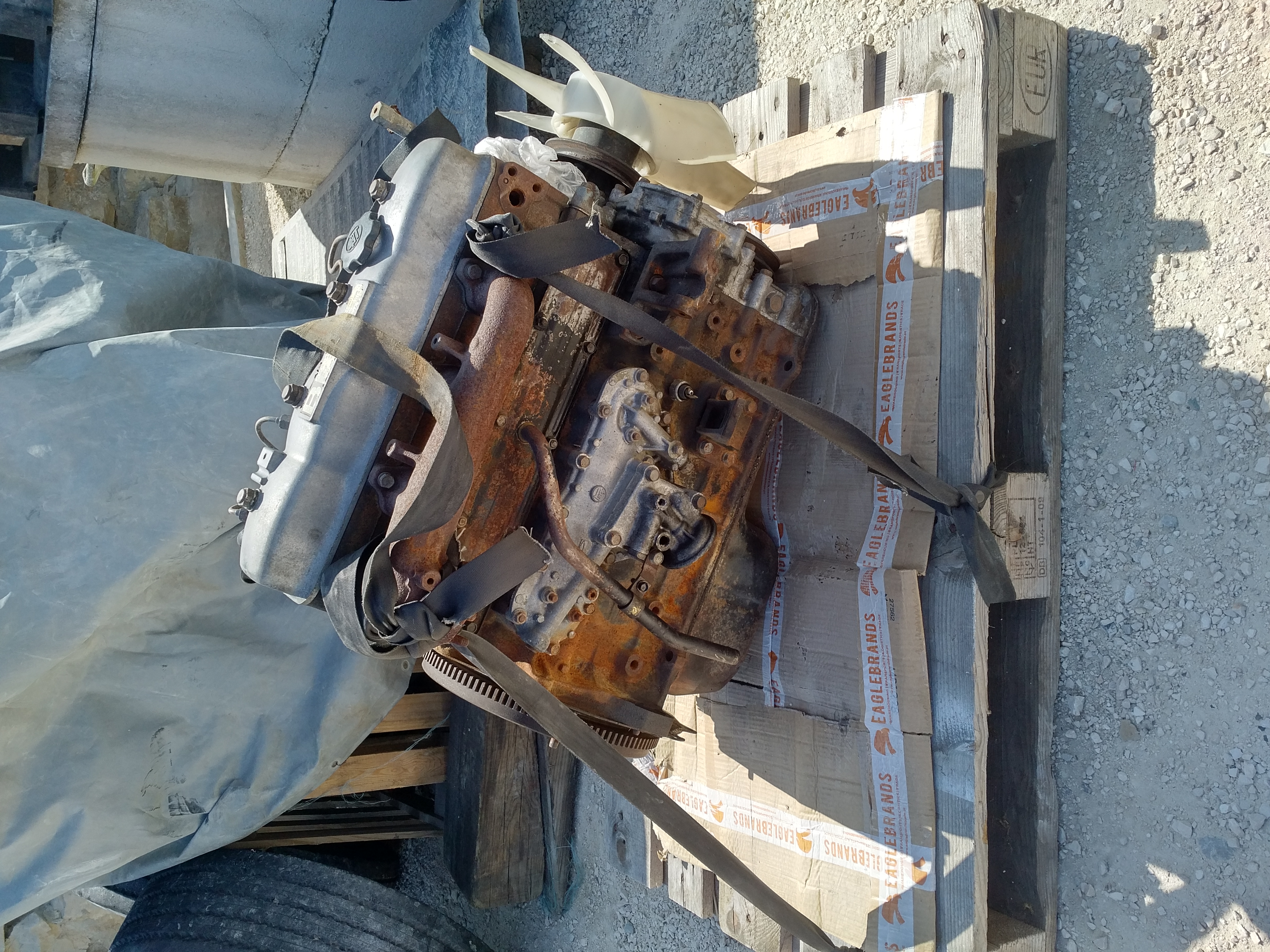 Transport & Shipping of Toyota B engine to Walvis Bay - Namibia.