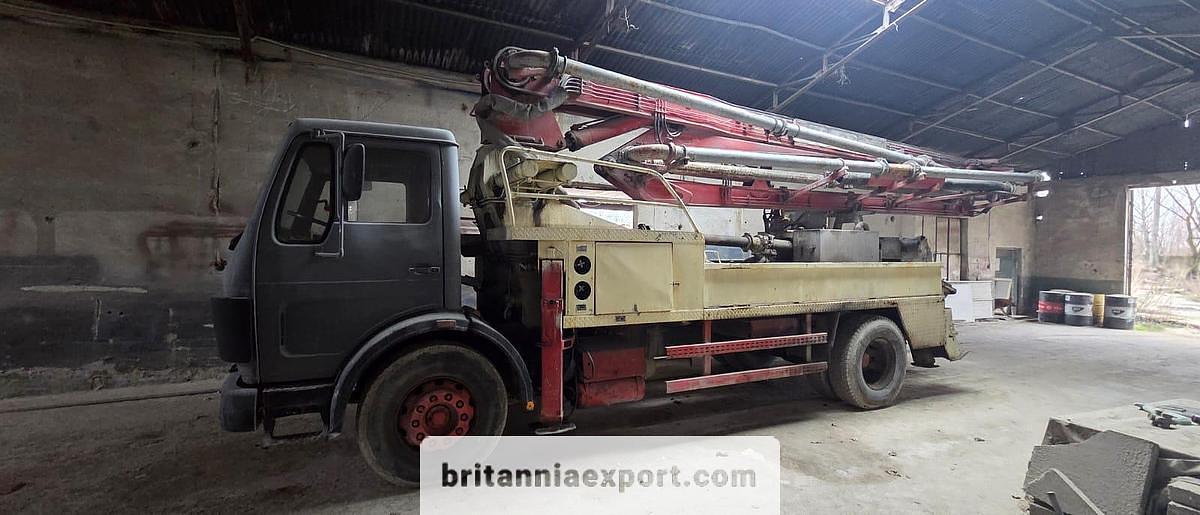 Mercedes-Benz 1624 Concrete Pump Truck with Putzmeister 7447 (22m) – Reliable Export-Ready Classic
