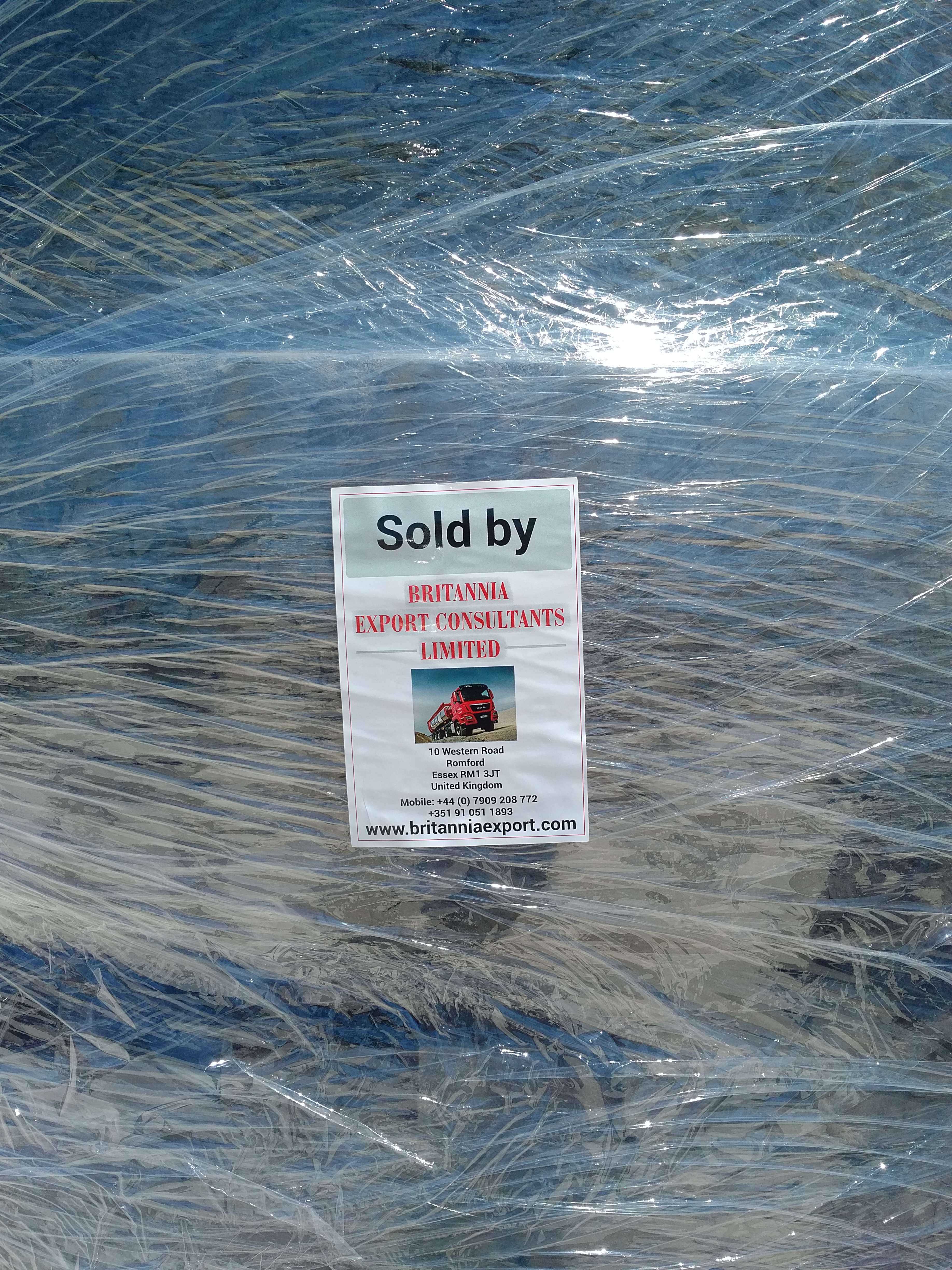 7 x 13R22.5 tyre casings recently sold to Georgia.