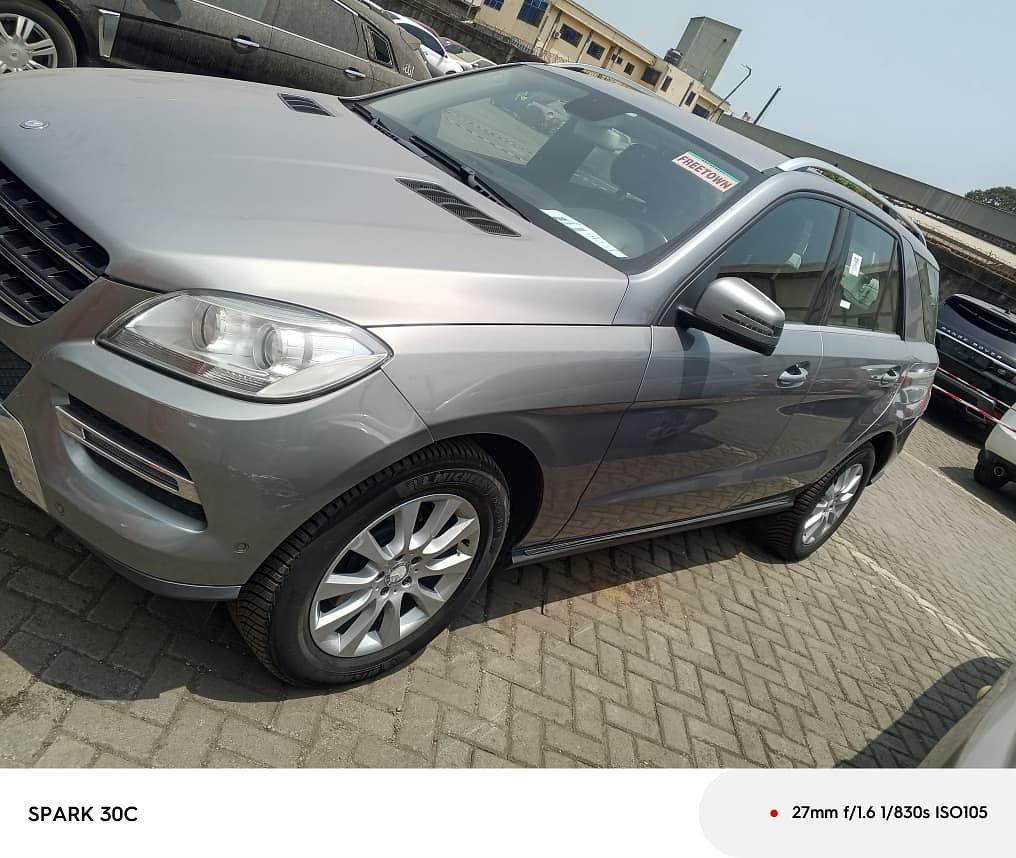 2012 Mercedes-Benz ML250 4MATIC Successfully Shipped to Freetown - Sierra Leone.