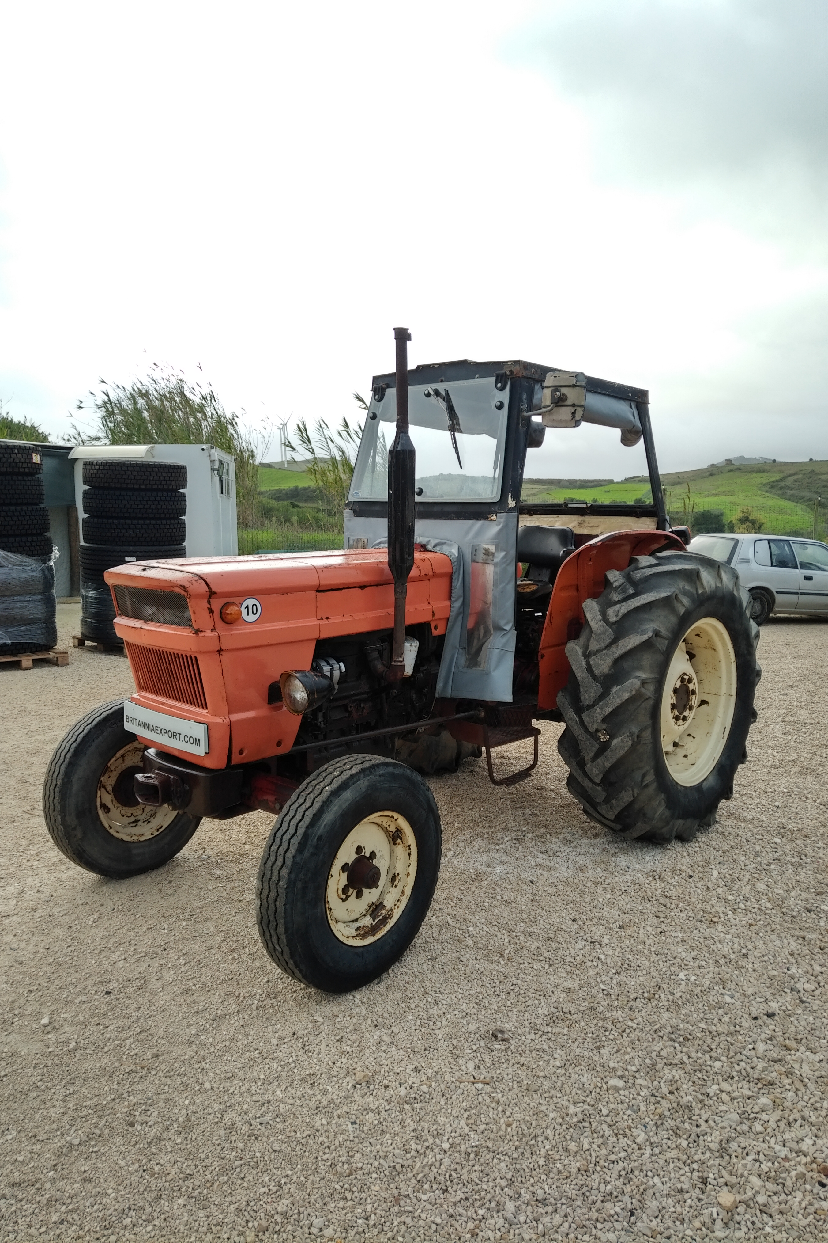 1980 FIAT 640 farm tractor recently sold to Lagos - Nigeria.