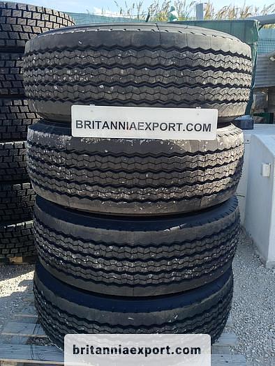 Heavy-Duty Factory Retread 385/65R22.5 Truck Tyres – Export Ready from Portugal