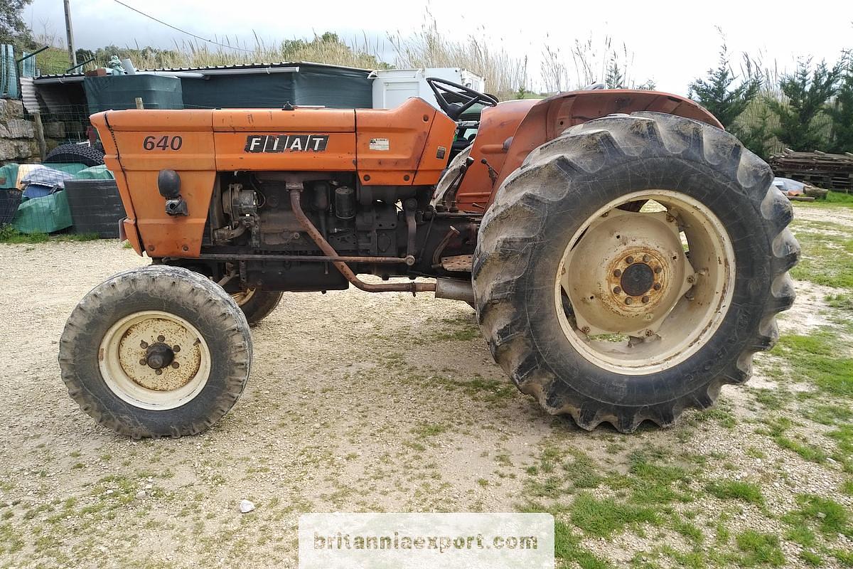 2 x FIAT 640 Farm Tractors for Sale - Strong, Simple and Export Ready Tractors for Nigeria