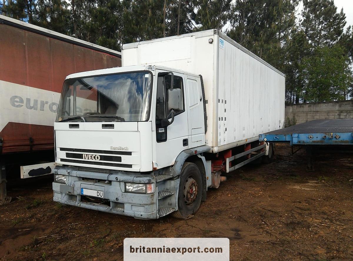 Left Hand Drive Iveco Eurotech 190E27 Refrigerated Truck for Export