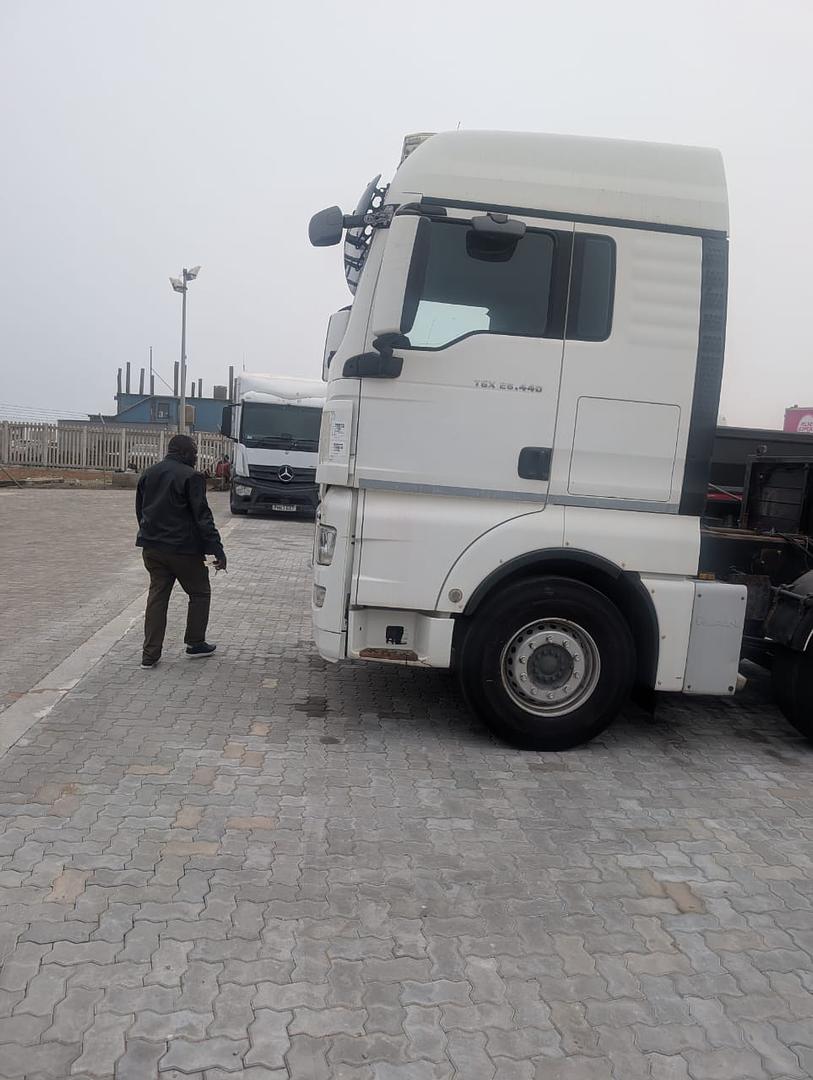 MAN TGX Truck Successfully Arrived in Walvis Bay, Namibia – In Transit to Zambia
