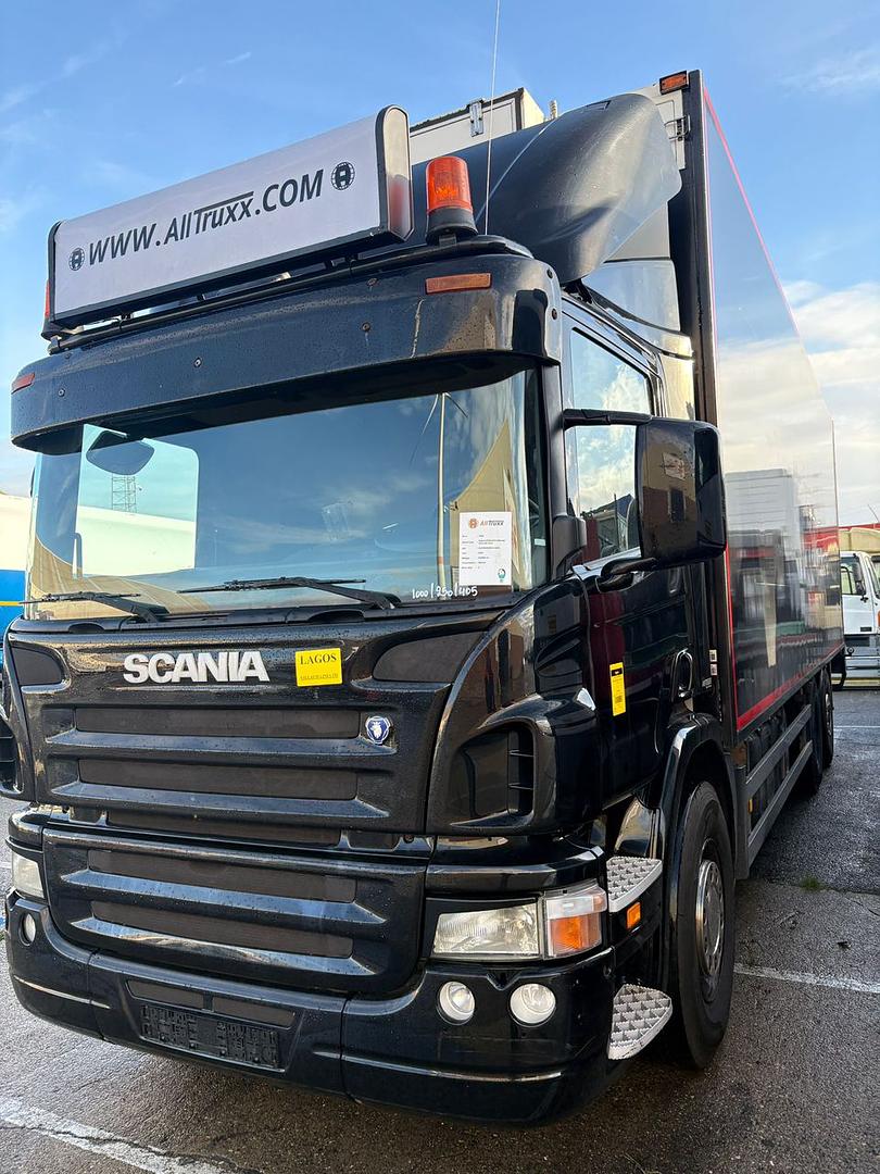 Shipping a 2005 Scania P340 6×2 Box Lorry From Antwerp - Belgium to Lagos - Nigeria With Sallaum Lines RoRo.
