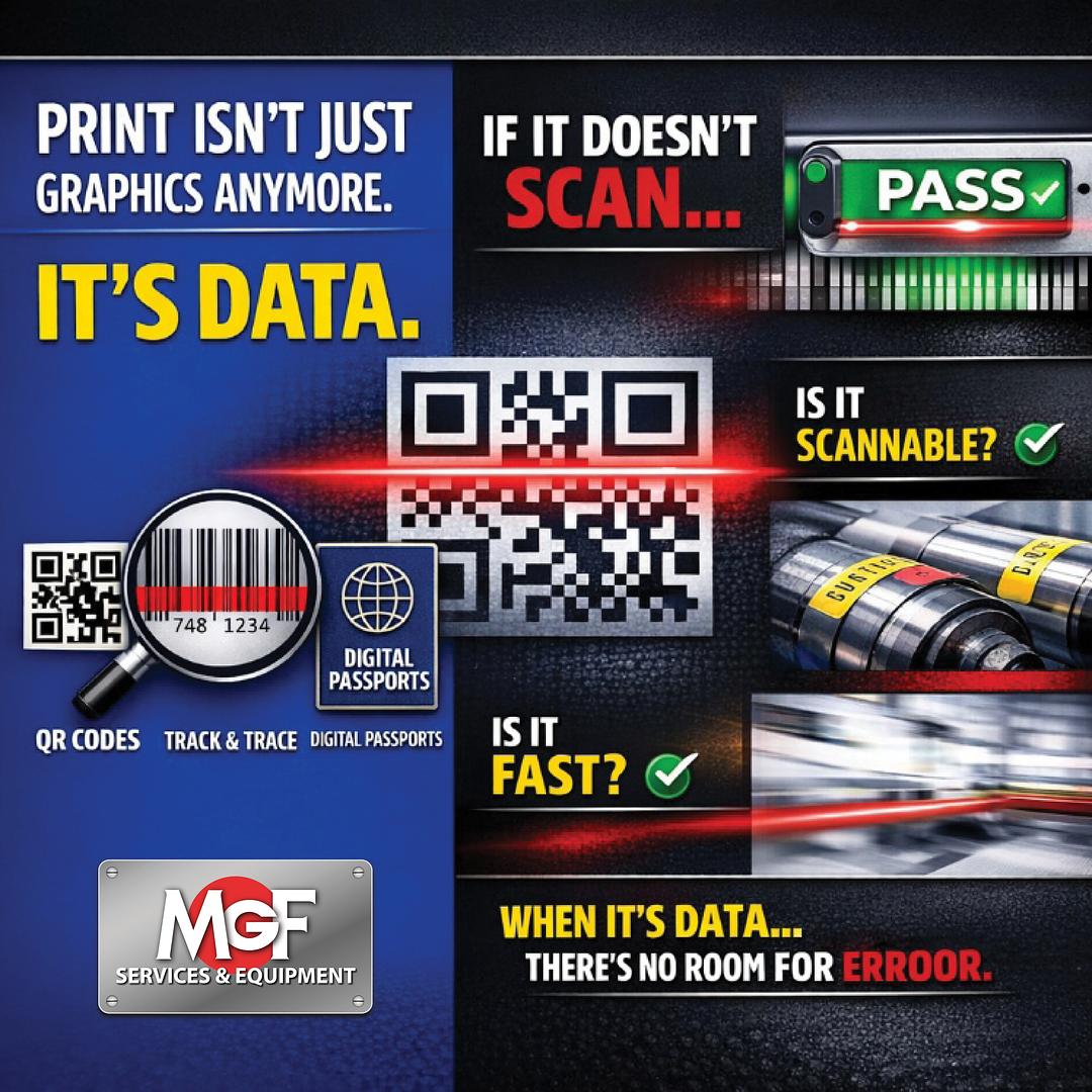 Print Isn’t Just Graphics Anymore—It’s Data | Why Scan Performance Matters in Packaging & Printing