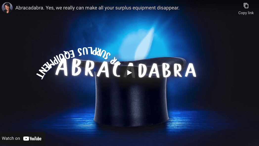 Poof… it magically disappears!