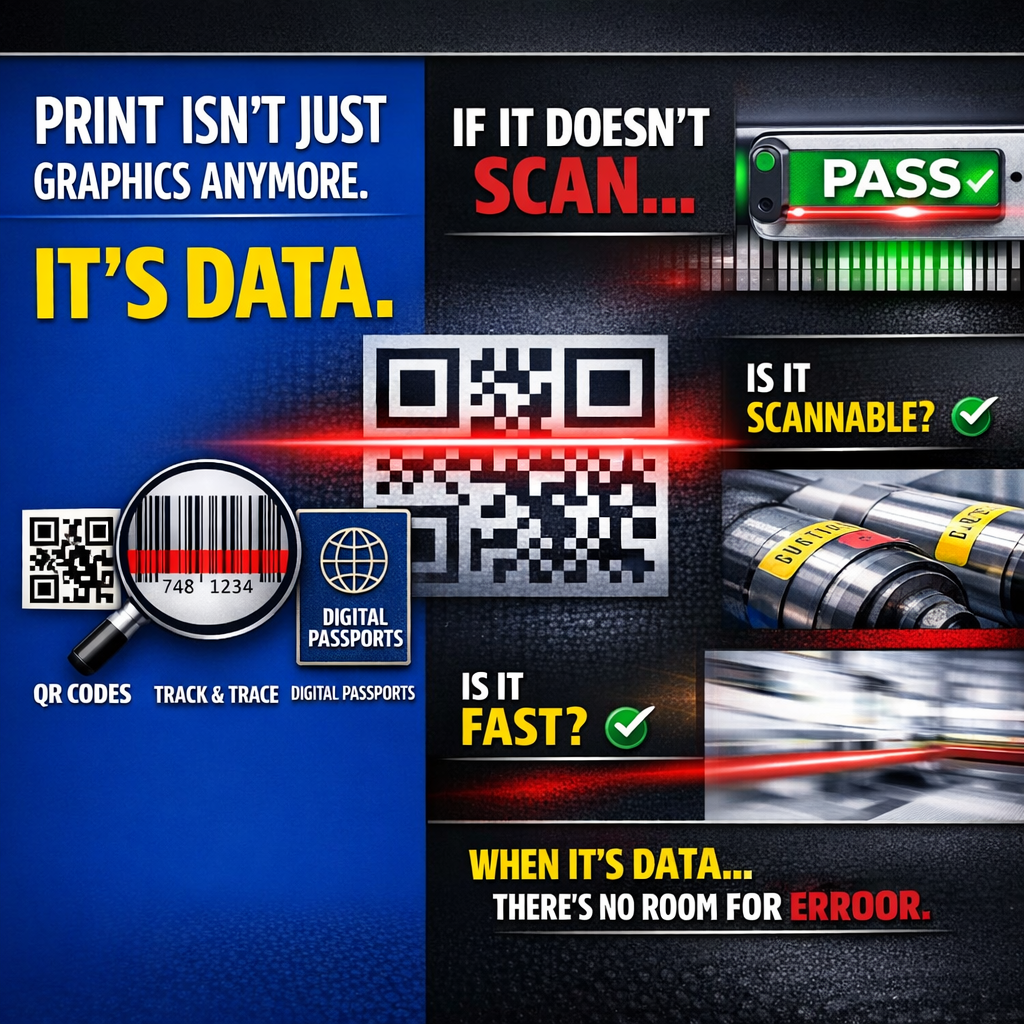 Print Isn’t Just Graphics Anymore—It’s Data | Why Scan Performance Matters in Packaging & Printing