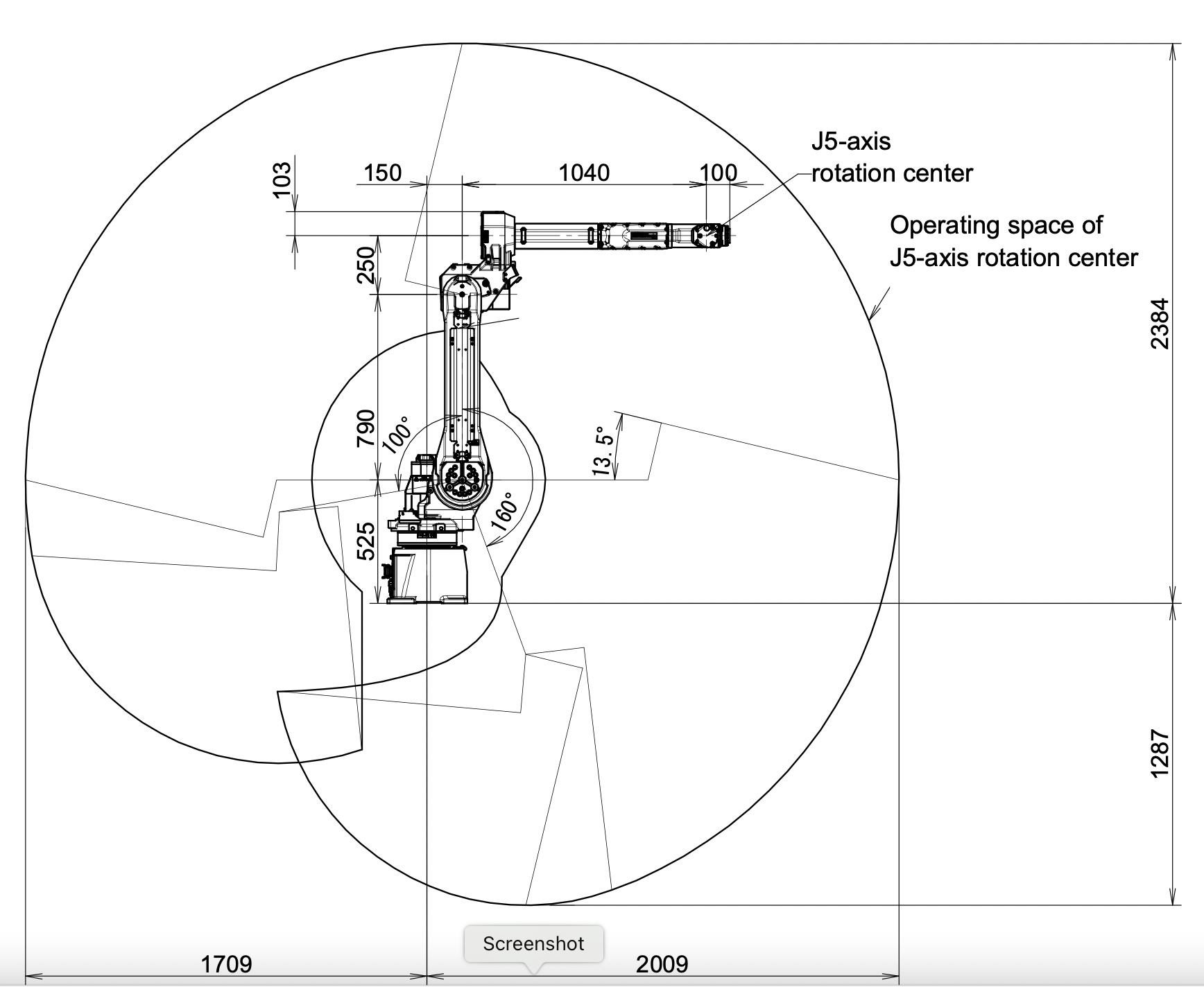 Fanuc M-20iA/12L Data Sheet