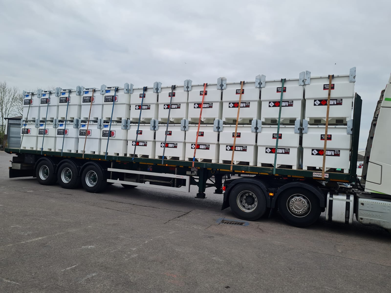 Load of new Tanks heading into sale and rental stock 