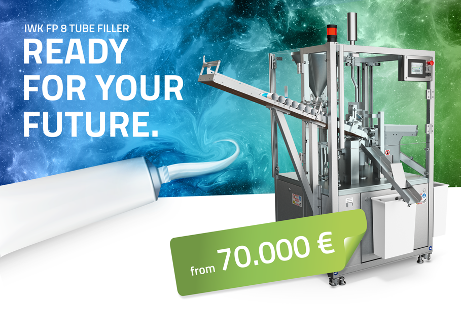 IWK - YOUR TUBE FILLING MACHINE IS READY TO USE!