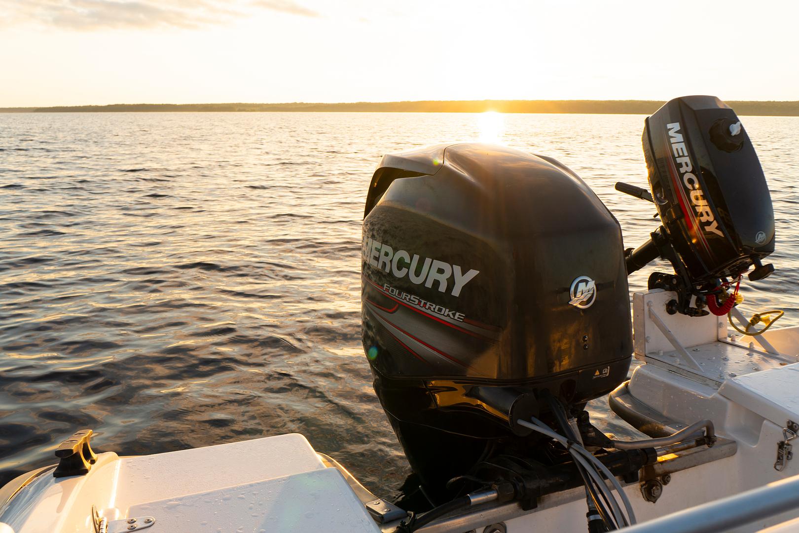 Yamaha and Mercury outboard engine repower installation