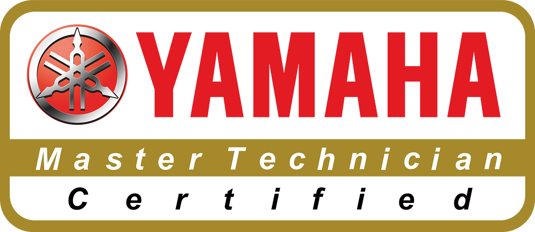 Yamaha Master Technician certification badge