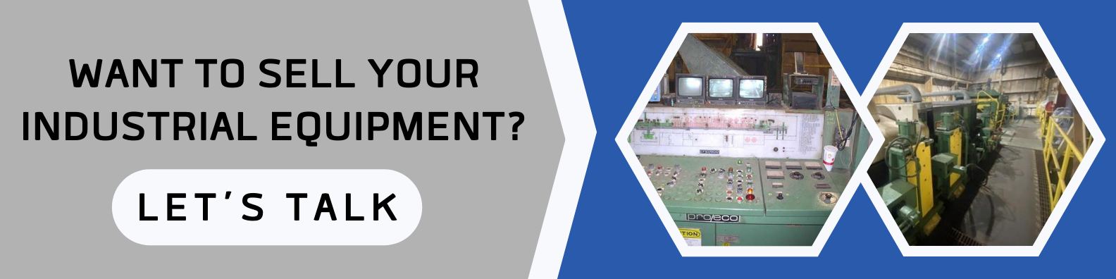 We Buy Used Industrial Machinery