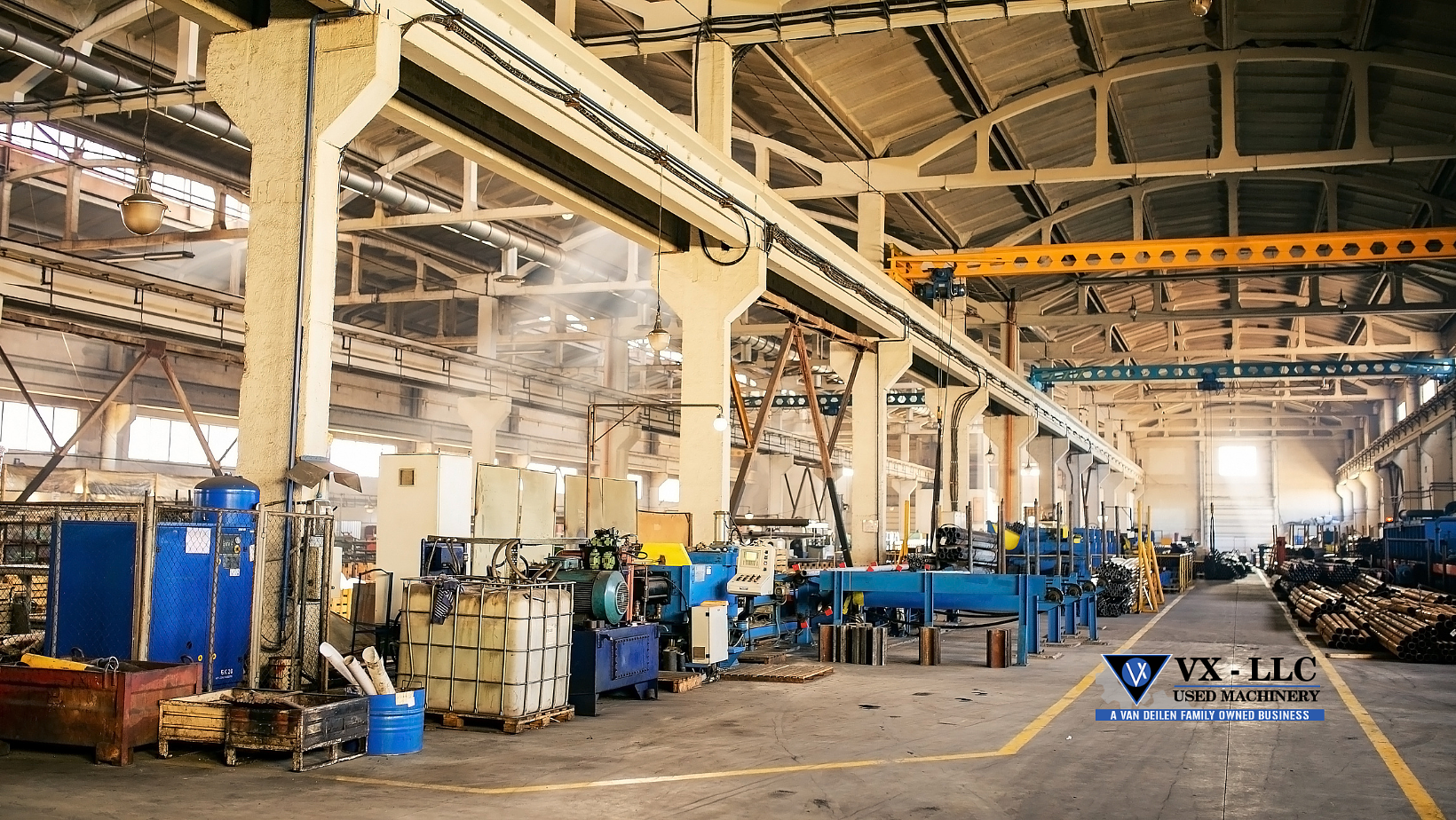 How VX Machinery Helps Manufacturers with Top-Tier Used Machinery