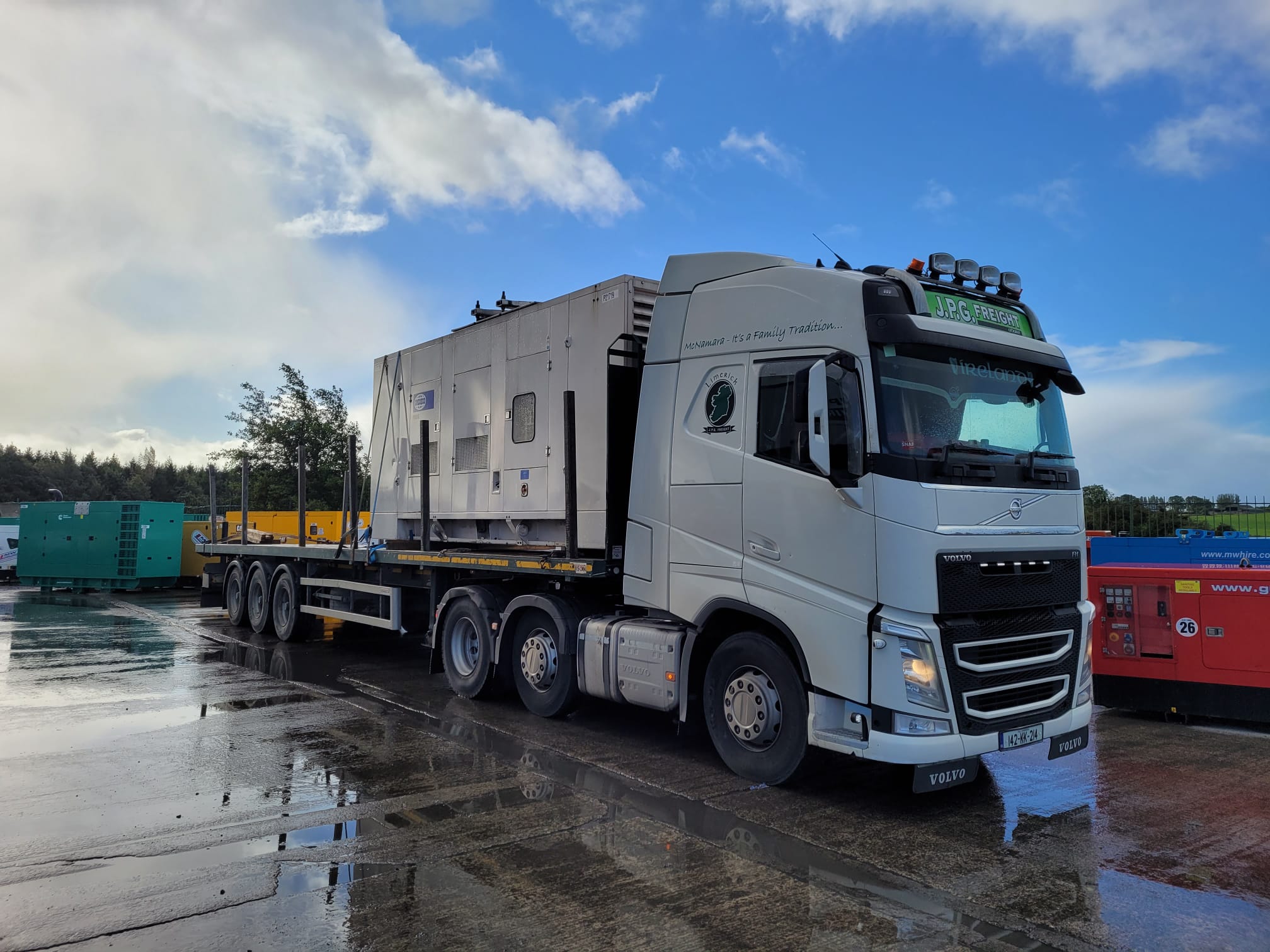 FG Wilson 880 Generator SOLD.... Heading to a customer in the UK 