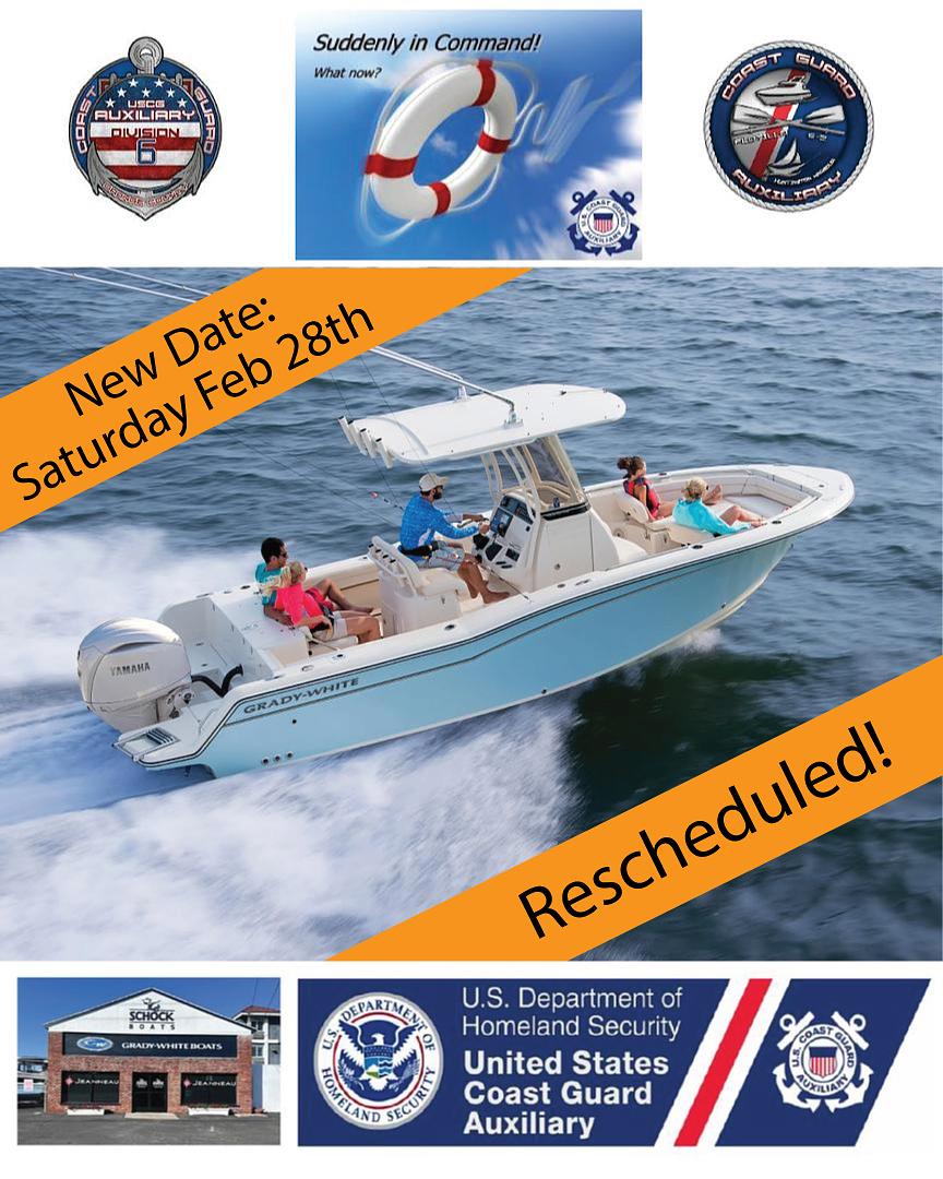 Suddenly in Command Boating Safety Class