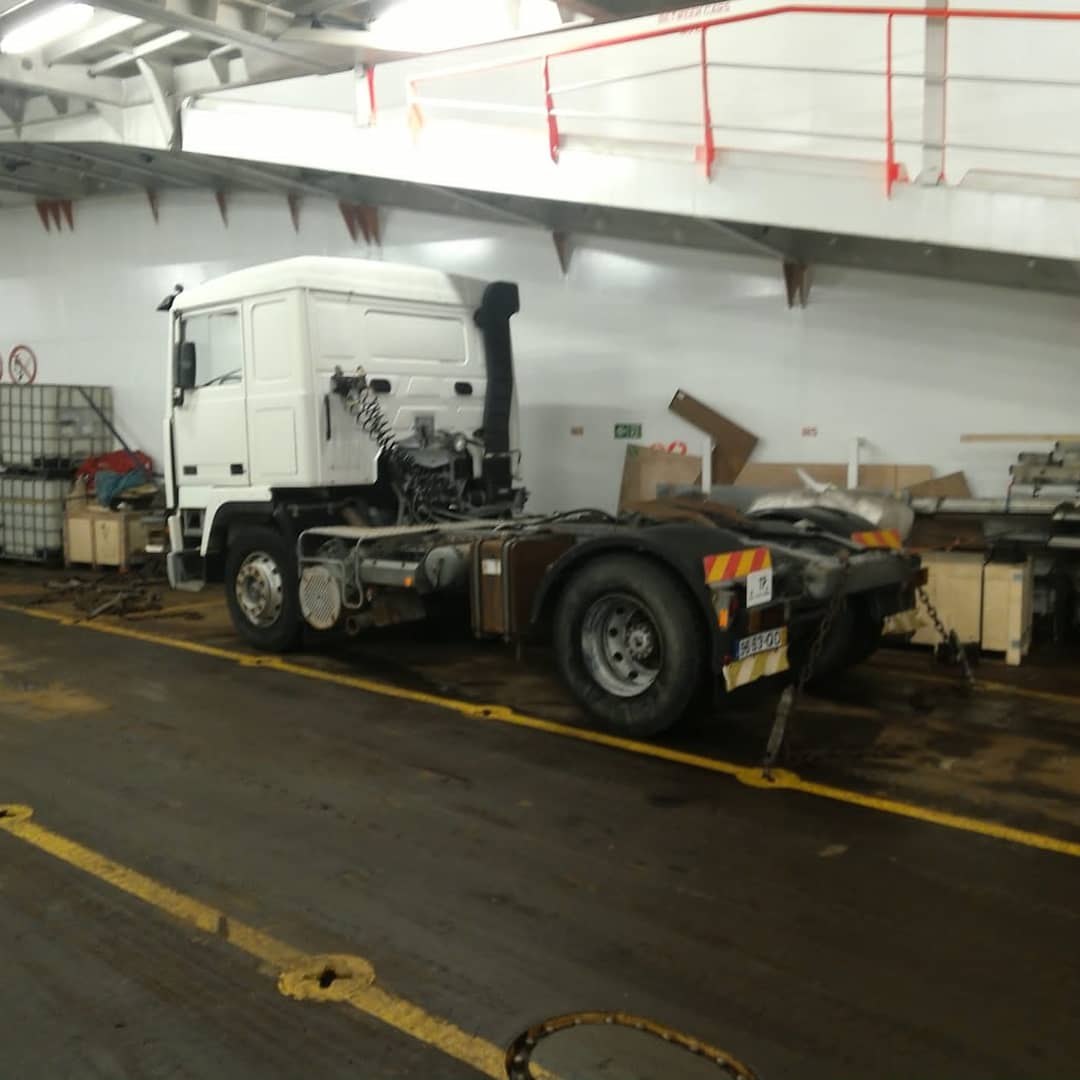 Shipping to Walvis Bay - Namibia in transit to Zambia.