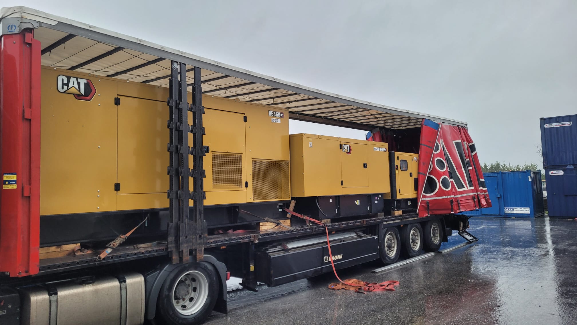 Number of Large CAT and Cummins Generators heading for export