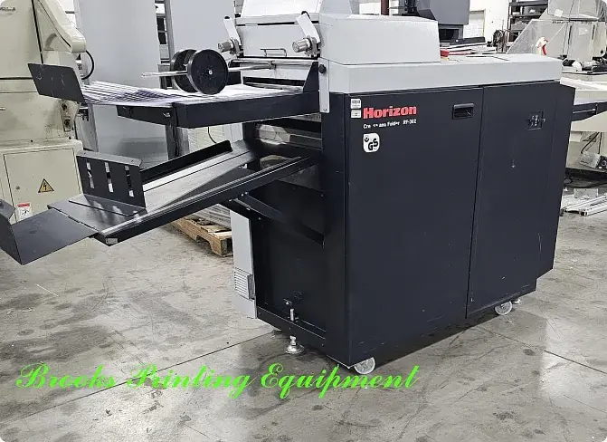 Used Horizon CRF-362 creaser folder