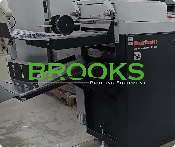 Brooks Printing Equipment shop and branding