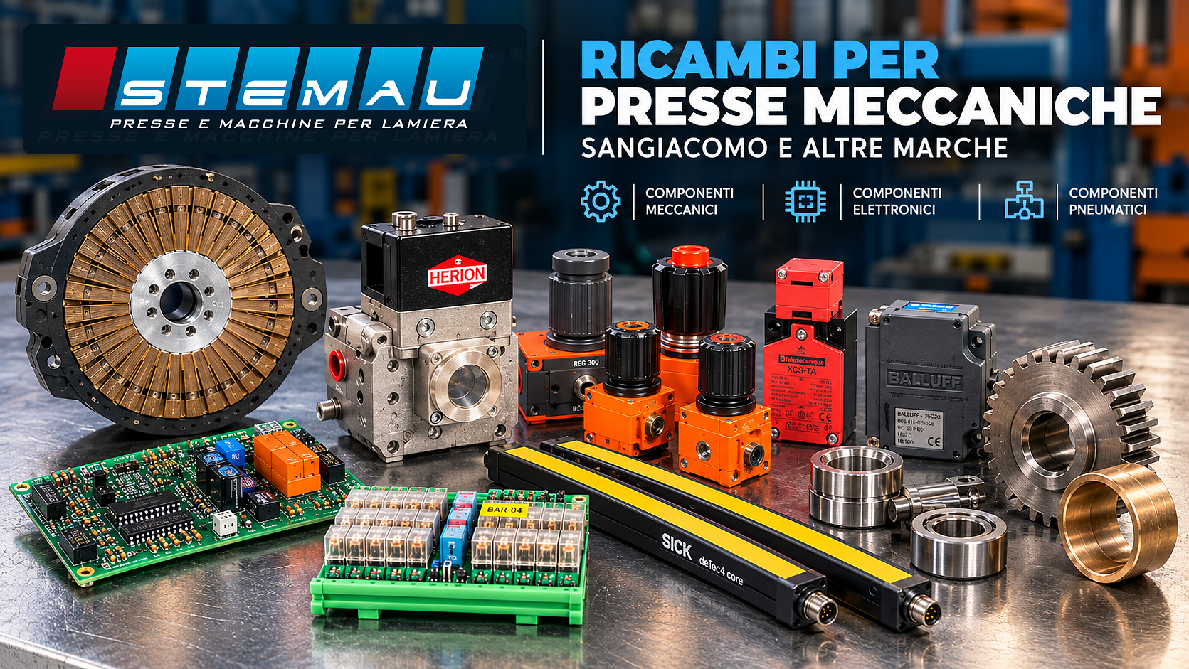 STEMAU Ricambi per presse