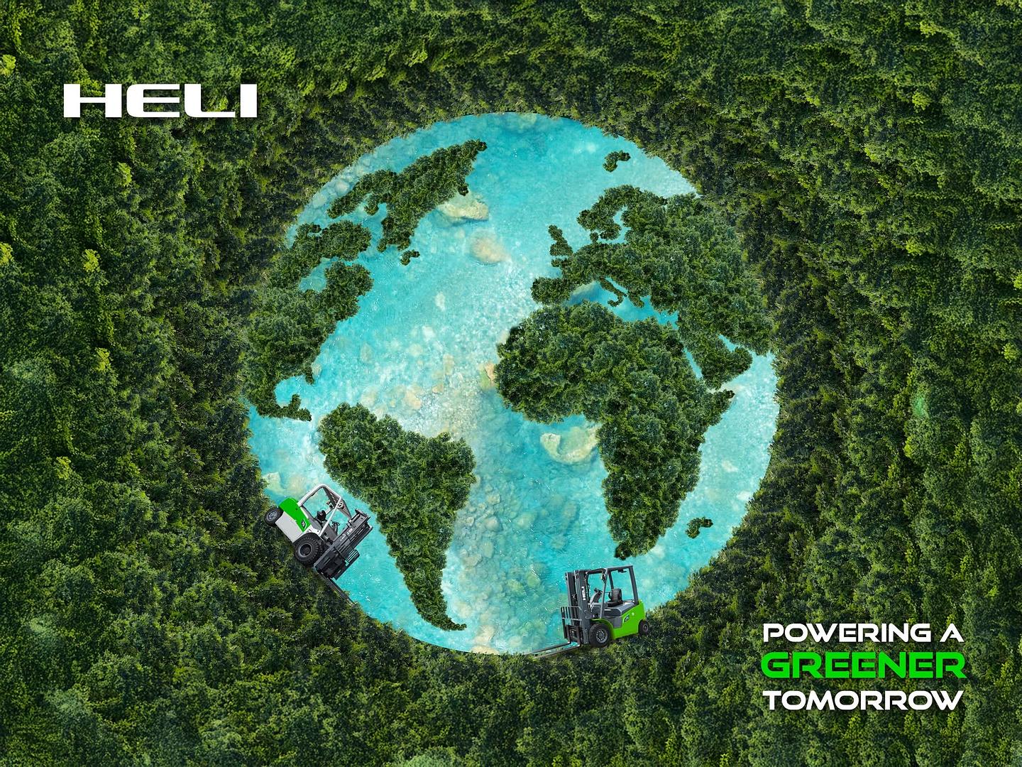 Heli electric forklifts powering a greener tomorrow