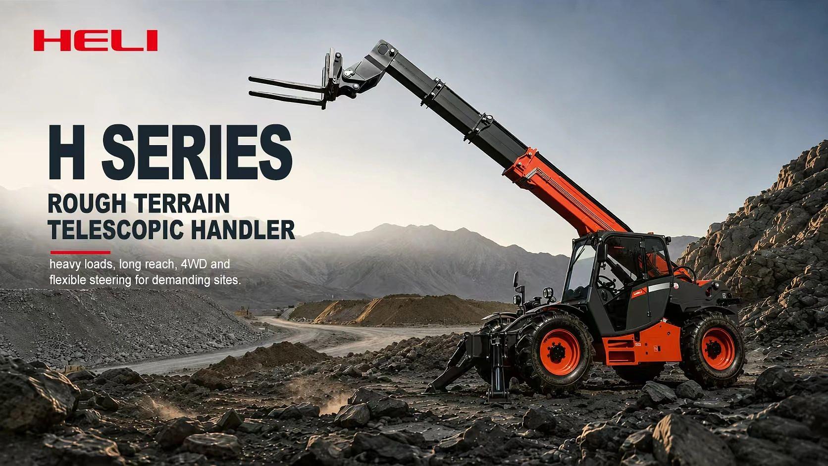 Heli H Series rough terrain telescopic handler