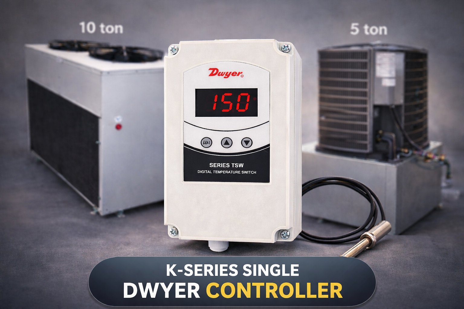 K-Series Single Dwyer Controller 