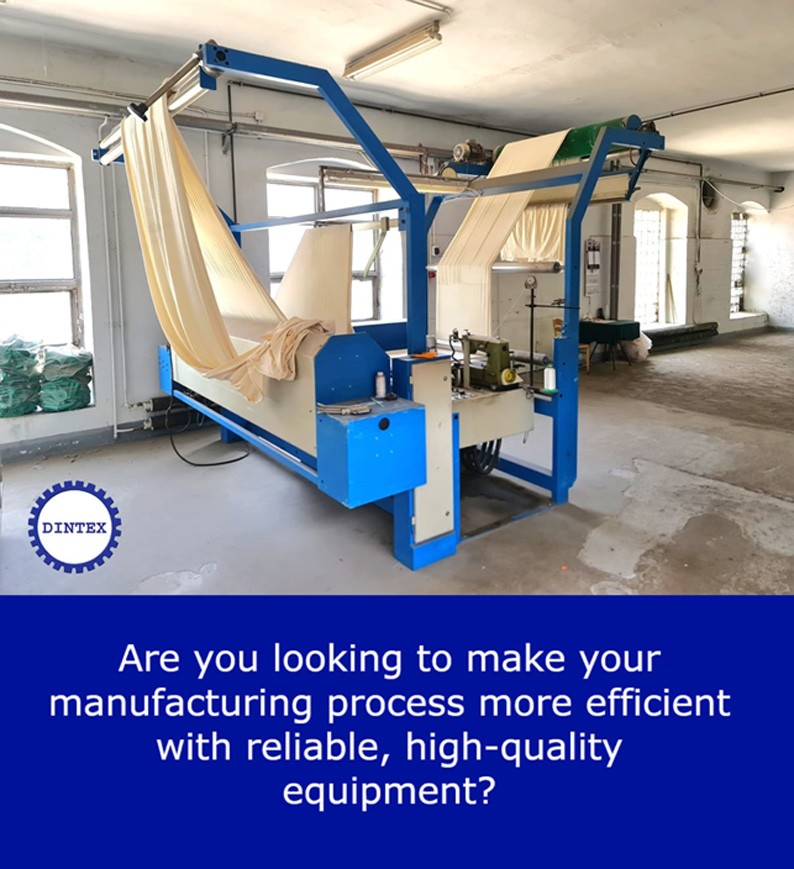 Enhance Your Textile Production with the MTG Doubling and Sewing Machine