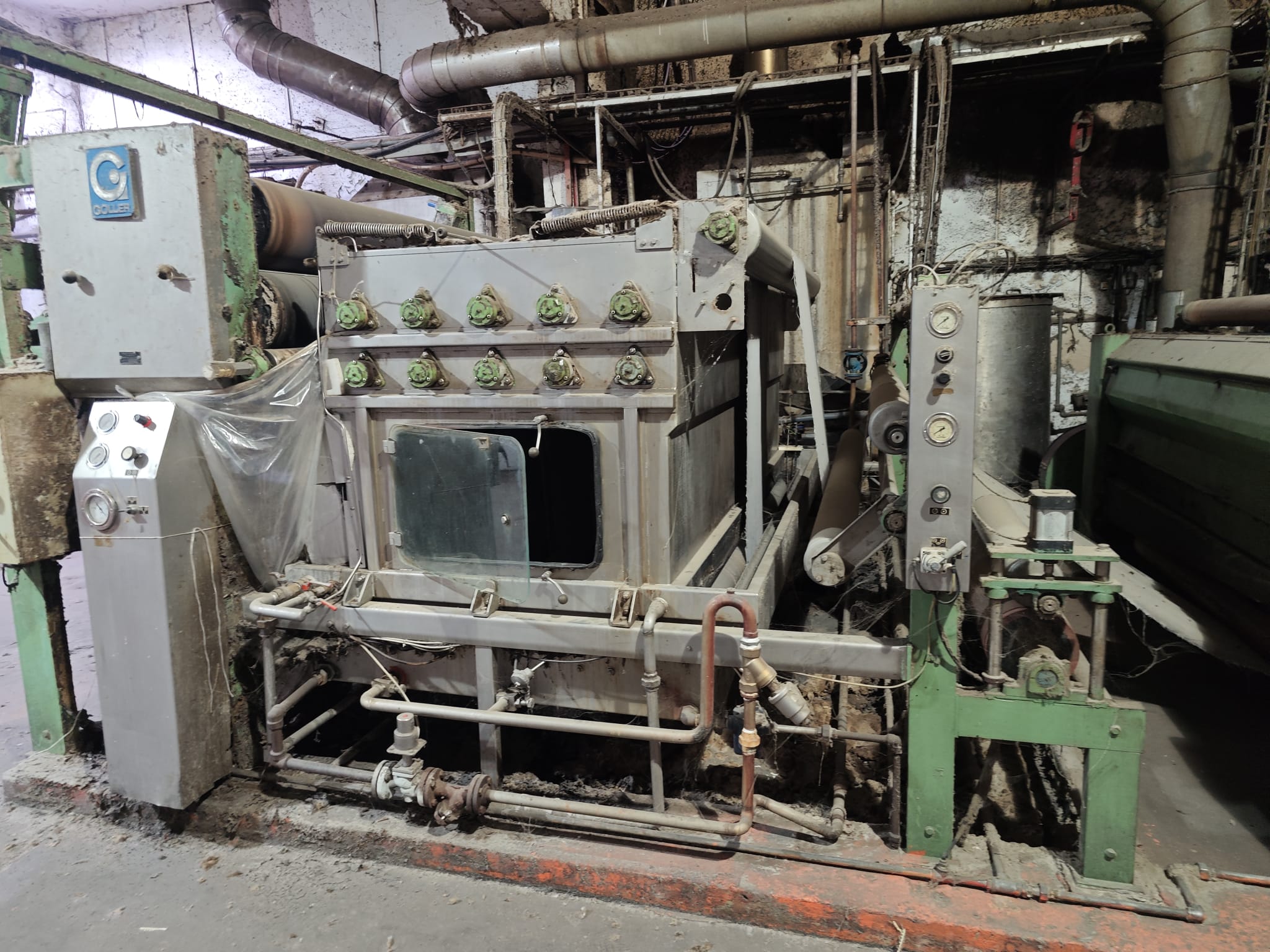 CHAMUSCADORA OSTHOFF en Venta – Ancho de Trabajo 2800 mm, Año 2009