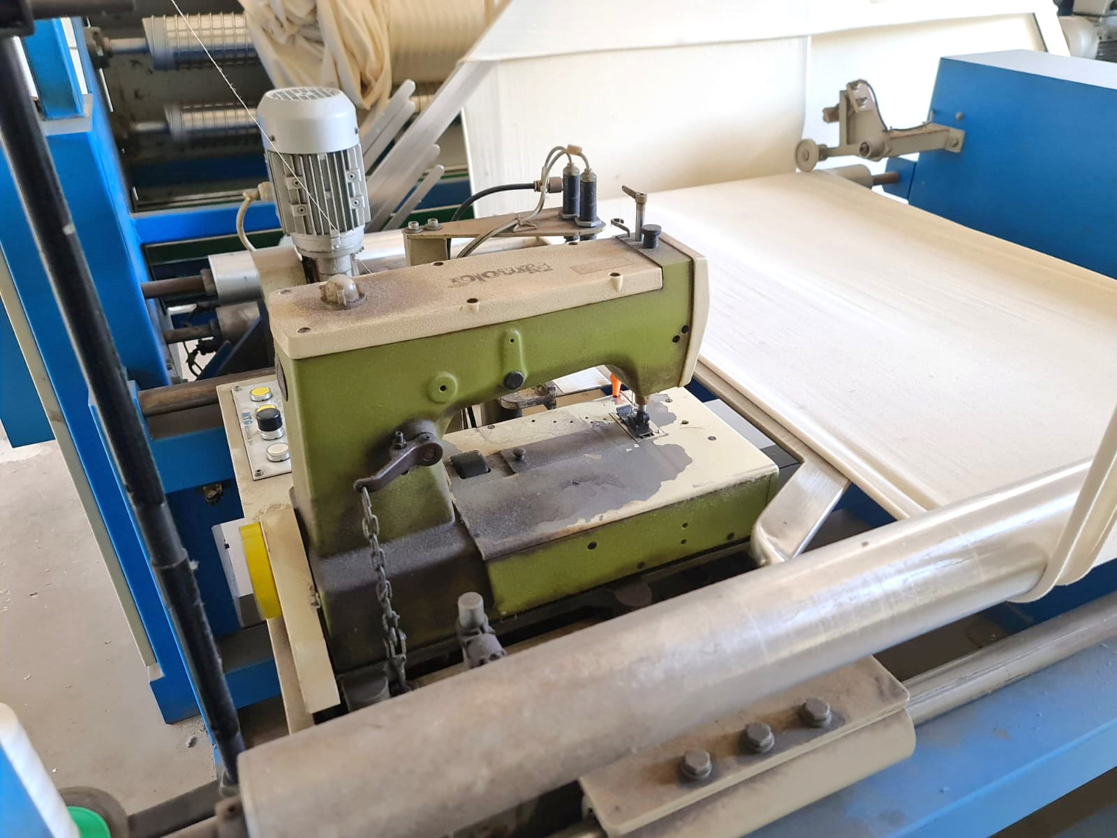 Enhance Your Textile Production with the MTG Doubling and Sewing Machine