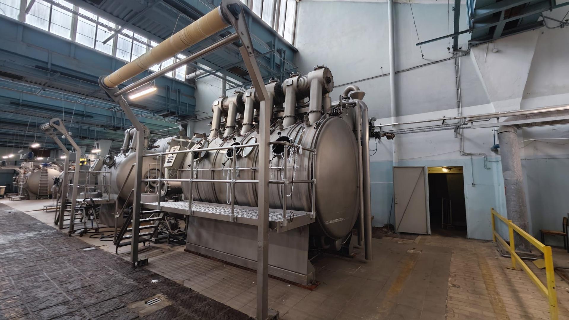 THIES ECO-SOFT dyeing machine year 1998 capacity 900 Kgs temperature 103ºC FOR SALE