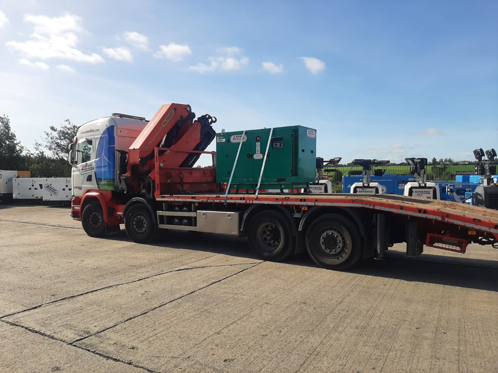 New Cummins C38D5 Silent Generator SOLD to a customer in Laois 