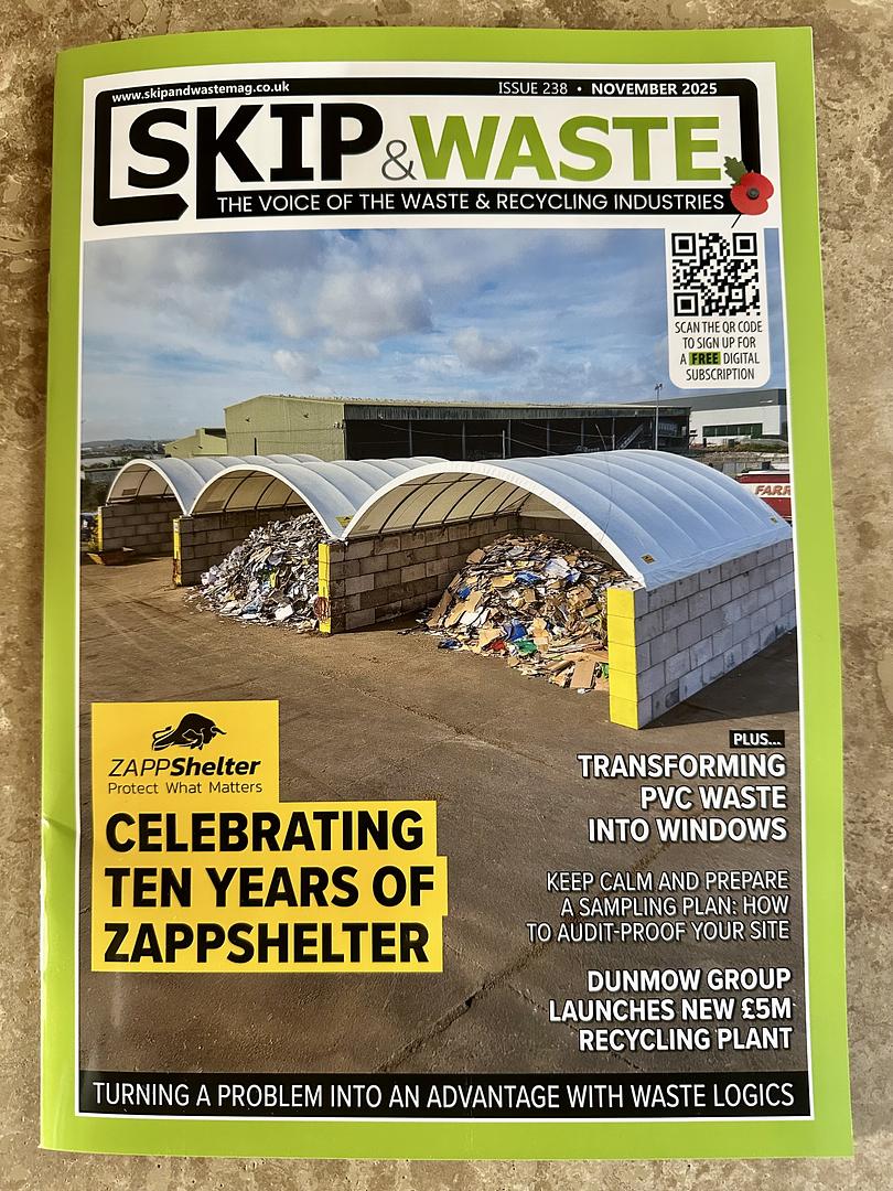 See us in the Nov 2025 issue of Skip & Waste Magazine!