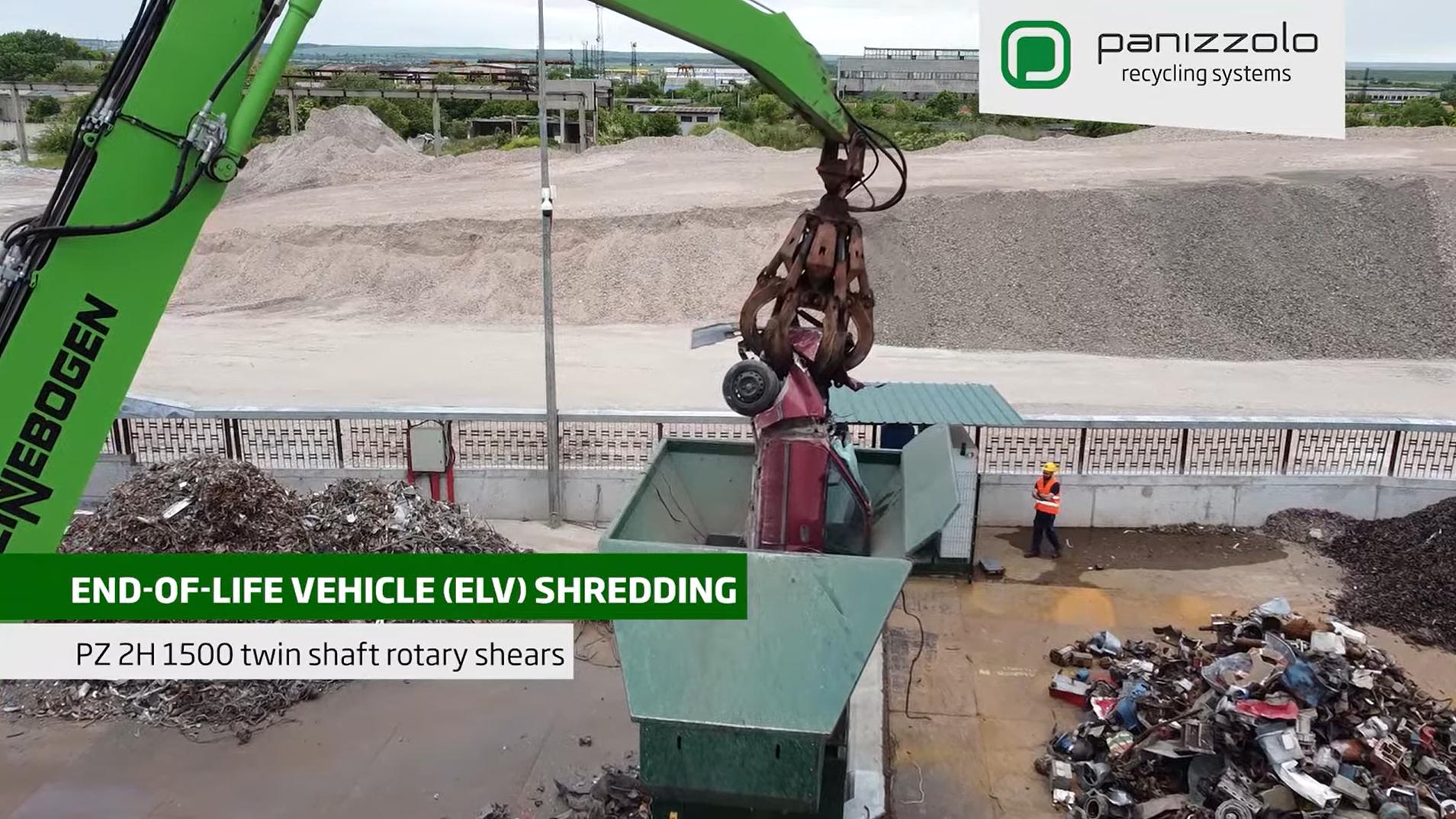 The importance of shredding end-of-life (ELV) vehicles.