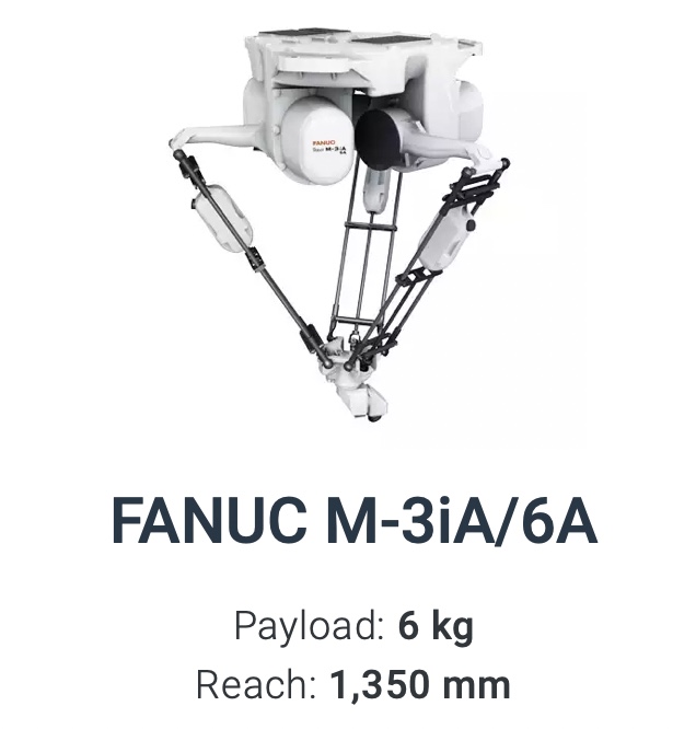 Fanuc M3iA/6A Data Sheet